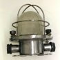 AUTHENTIC NAUTICAL ANTIQUE OLD SHIP IRON ORIGINAL MOUNT BULKHEAD LIGHT LOT OF 10
