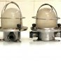 AUTHENTIC NAUTICAL ANTIQUE OLD SHIP IRON ORIGINAL MOUNT BULKHEAD LIGHT LOT OF 10