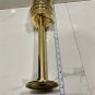 AUTHENTIC NAUTICAL OLD WISKA SHIP BRASS BULKHEAD MOUNT LIGHT WITH SHADE LOT 5