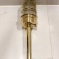 NAUTICAL ANTIQUE OLD BRASS ORIGINAL SHIP PASSAGEWAY MOUNT WISKA LIGHT LOT OF 5