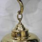 NAUTICAL SHIP MARINE NEW SOLIDS BRASS HANGING CARGO PENDANT LIGHT & SHADE LOT 10