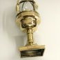 NAUTICAL ANTIQUE OLD WISKA SHIP BRASS ORIGINAL WALL MOUNT MARINE LIGHT LOT OF 5