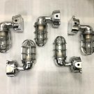 Aluminium Swan Neck 90 Degree Passageway Wall Light Extra Junction Box Lot of 5
