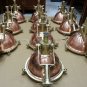 NAUTICAL MARINE CARGO SMOOTH COPPER & BRASS PENDANT/CEILING/MOUNT LIGHT LOT 10