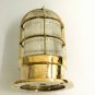 AUTHENTIC NAUTICAL ANTIQUES OLD SHIP BRASS ORIGINAL MOUNT BULKHEAD LIGHT LOT 10