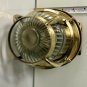 NAUTICAL RECLAIMED ANTIQUE OLD SHIP BRASS ORIGINAL WALL BULKHEAD LIGHT LOT 10