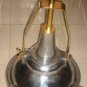 New Nautical Aluminium & Brass Ships Cargo Pendant Hanging Light - Large Lot 10