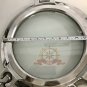 OLD VINTAGE STYLE MARITIME SHIP ALUMINIUM PORTHOLE/WINDOW WITH TWO DOG LOT 5