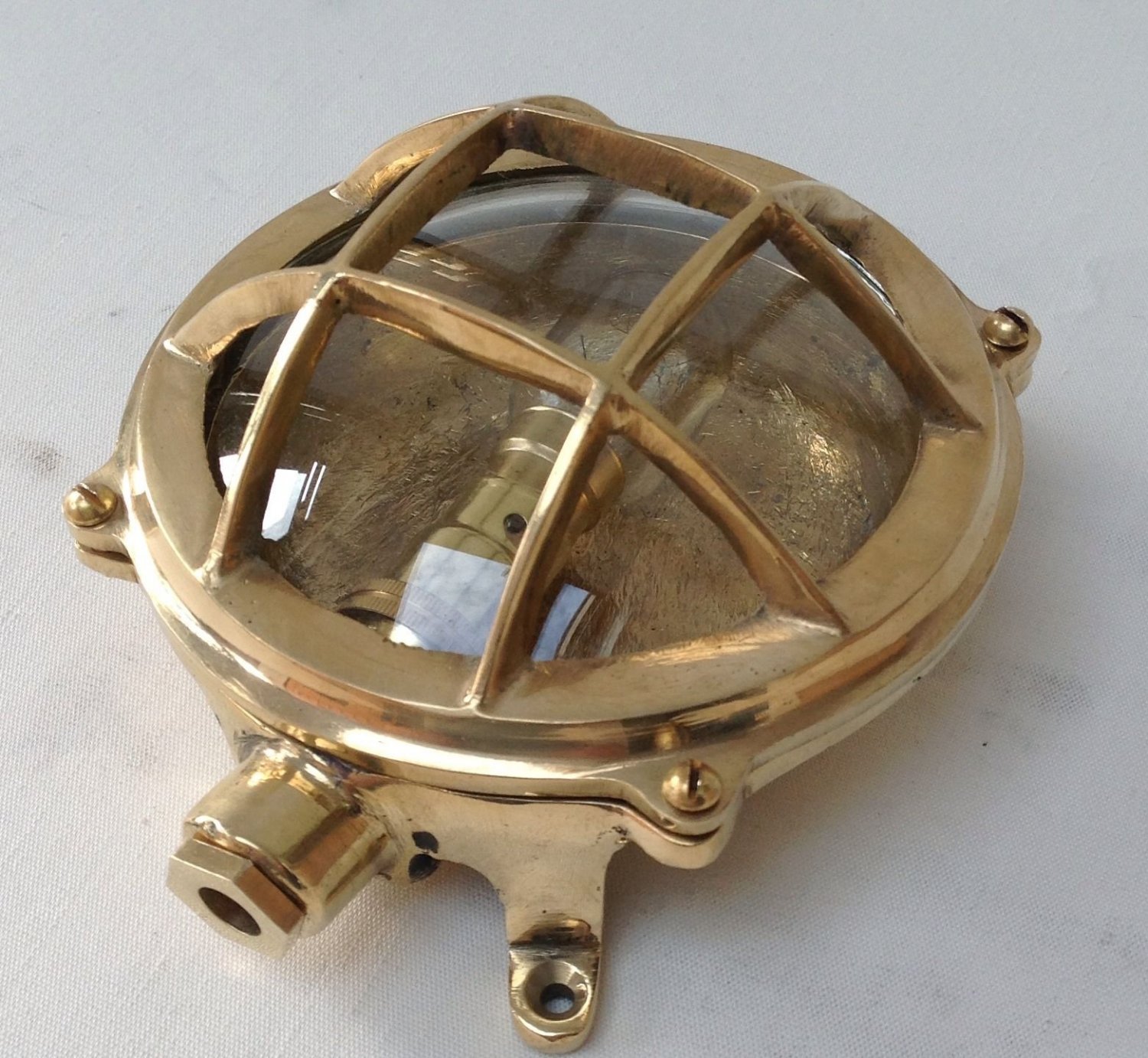 Nautical Marine Solid Brass Ship Bulkhead Small Wall Deck Light - For Valentine Party