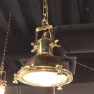 Replica Nautical Marine Smooth Copper & Brass Ceiling Pendant Light