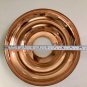 NEW MARITIME VINTAGE STYLE SOLID BRASS PASSAGEWAY BULKHEAD LAMP - COPPER SHADE