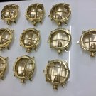 New Vintage Style Marine Antique Brass Bulkhead Ceiling Mount Deck Light Lot 10
