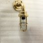 NAUTICAL SHIP MARINE NEW SOLID BRASS SWAN NECk ALLEY WALL LIGHT - SMALL LOT OF 2