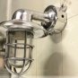 Aluminium Alley Wall Mount Light Fixture Deflector Shade Junction Box - Large