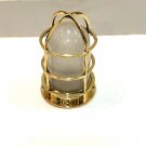 NEW ANTIQUE MARITIME NAUTICAL CEILING MASTHEAD BULKHEAD LIGHT WITH WHITE GLASS