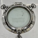 Old Vintage Nautical Silver Aluminum bull's eye Window Porthole with Three Keys