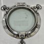 Old Vintage Nautical Silver Aluminum bull's eye Window Porthole with Three Keys