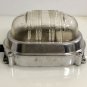 Vintage Aluminum Oval Ceiling Wall Mount Bulkhead Cover Light Lot of 2