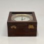 Original Vintage Style WEEMS & PLATH Chronometer Wooden Quartz Clock, Germany