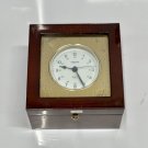 Made In W. Germany Antique Original OBSERVER Industrial Chronometer Wooden Clock