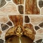 INDUSTRIAL MARINE STYLE CEILING DECOR NEW BRASS PENDANT LIGHT WITH BIG DEFLECTOR