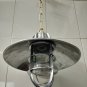 NAUTICAL SHIP MARINE NEW SOLID ALUMINIUM HANGING CARGO LIGHT WITH SHADE LOT 2
