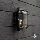 Black Coated Original Aluminum Metal Marine Antique Bulkhead Ceiling Wall Light