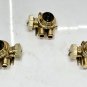 Vintage Reclaimed Cargo Ship Original Brass Light Rotary Switch & Socket Lot 5