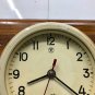 Antique CCP Russian Key Winding Original Marine Ship Mechanical Wall Clock