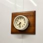 Original Nautical Maritime Antique Slave Citizen Quartz Wall Clock Made in Japan