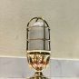 NAUTICAL MARINE REPLICA NEW SOLID BRASS BULKHEAD LIGHT - WHITE GLASS Lot of 2