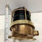 Ceiling Fitting Mid Century Design Old Brass Metal Bulkhead Mount Light Fixture