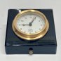 Antique Mariner Miniquarz Vintage Style Maritime Quartz Black Tabletop Clock