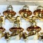 NAUTICAL BULKHEAD NEW BRASS PASSAGEWAY SHIP LIGHT & SHADE JUNCTION BOX LOT 10