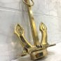 Maritime Antique Vintage Style Solid Brass Golden Thug Boat Ship Anchor