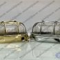 SOLID BRASS & ALUMINUM BULKHEAD NAUTICAL ANTIQUE OVAL WALL SHIP LIGHT - SET 0F 2