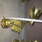 Vintage Modern Style Antique Wall Mount Swing Arm Brass Stretchable Lamp Fixture