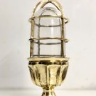 ANTIQUE STYLE INDUSTRIAL NEW BRASS METAL BULKHEAD CEILING LAMP FIXTURE Lot of 5