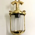 Antique Ceiling Hanging Solid Brass Metal Nautical Pendant Light Fixture