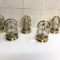 NAUTICAL MARINE REPLICA MOUNT BRASS VINTAGE STYLE SHIP CEILING LIGHT Lot of 10