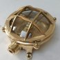 Nautical Marine Small Solid Brass Ship Bulkhead Wall Deck Light Lot of 10
