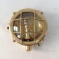 Nautical Marine Small Solid Brass Ship Bulkhead Wall Deck Light Lot of 10