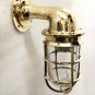 ANTIQUE STYLE NEW BRASS WALL SCONCE NAUTICAL BULKHEAD ALLEY LIGHT FIXTURE LOT 5