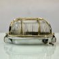 Vintage Style Ceiling Wall Aluminum Brass Oval Bulkhead Marine Light Lot of 2