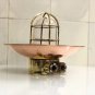 Vintage Refurbish Old Brass Metal Ceiling Wall Bulkhead Light with Copper Shade