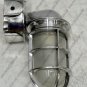 New Aluminum Metal Wall Mount Light with Junction Box & White Glass Lot of 10