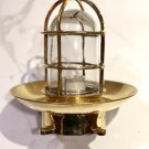 NAUTICAL BRASS METAL BULKHEAD CEILING LIGHT WITH SHADE & JUNCTION BOX Lot of 10