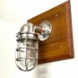 Maritime Antique Aluminum Swan Neck 90 Degree Wall Mount Light Fixture Lot of 5