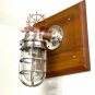 Maritime Antique Aluminum Swan Neck 90 Degree Wall Mount Light Fixture Lot of 5