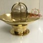 VINTAGE STYLE ANTIQUE CEILING MOUNT BULKHEAD LIGHT BIG DEFLECTOR SHADE LOT 5